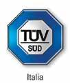 Contattateci per scoprire come garantire sicurezza e qualità ai vostri prodotti www.tuv.it fhb@tuv.it Uffici TÜV SÜD nel mondo ITALIA TÜV Italia Via Carducci 125, pal. 23 20099 Sesto S.