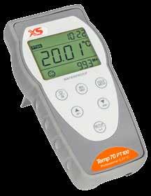 TERMOMETRI DIGITALI PT 100 e NTC Temp 70 Professional Temp 7 NTC Temp 7 Basic Temp 70 RTD Professional Termometro Data Logger GLP portatile, con microprocessore, per sonde Pt100 Risoluzione 0,01 e