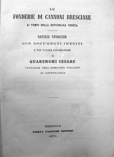 Dissertazione sopra una indemoniata che si manifestò a Brescia 4 anni prima della pubblicazione del presente libro.