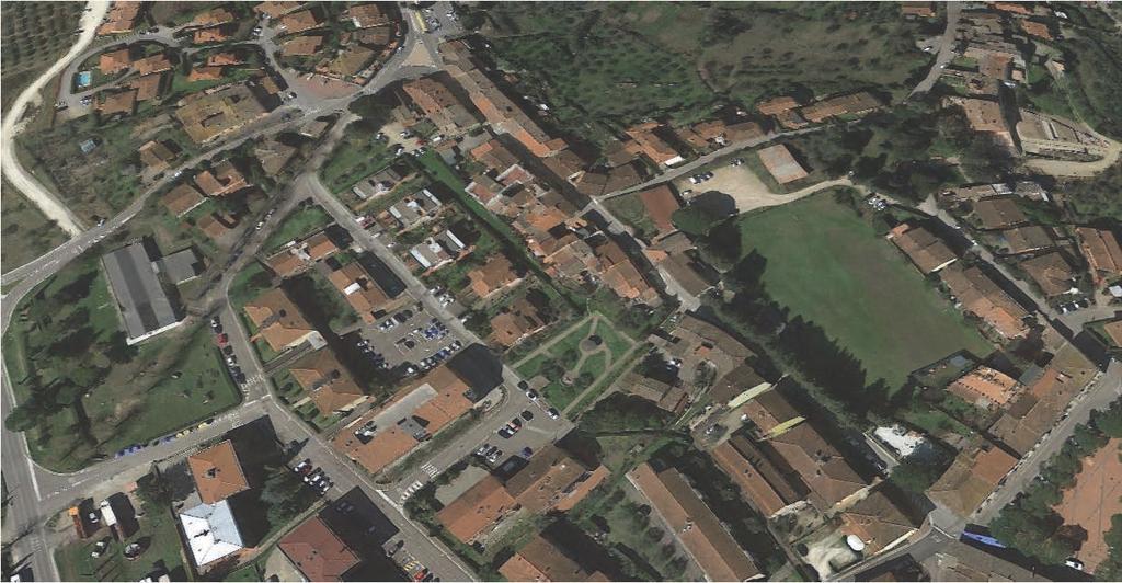 Borgo Baldassarre Paoli a Strada - UTOE 3 Strada, Chiocchio, Santa Cristina, Presura e Meleto Sostituzione edilizia a destinazione residenziale area di intervento (ST): 534 mq. SE massima: 160 mq.
