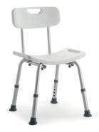 Aluminium and plastic Stool. A practical and useful accessory for the security for people who has mobilityproblems.