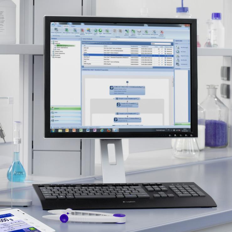 Dosaggio delle polveri Quantos Maggiore efficienza con la gestione automatica dei dati La pesata sicura, semplice e accurata è solo un aspetto della questione.