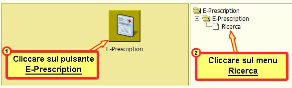 Fase 3 Prescrizione elettronica Ad accesso effettuato saranno disponibili le funzioni associate al vostro profilo, tra di esse il modulo E- Prescription per la prescrizione elettronica.