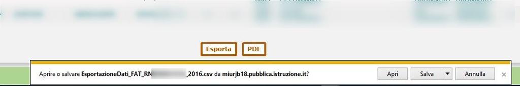 Interscambio dati: In (1) indicando esportazione flusso VA per il progetto RiminiInRete il