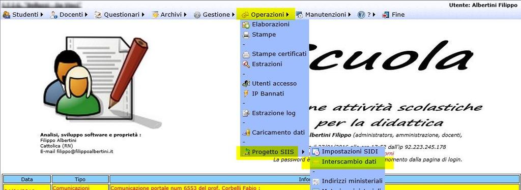 secondo grado e non fa la verifica dell indirizzo ministeriale nell associazione delle classi