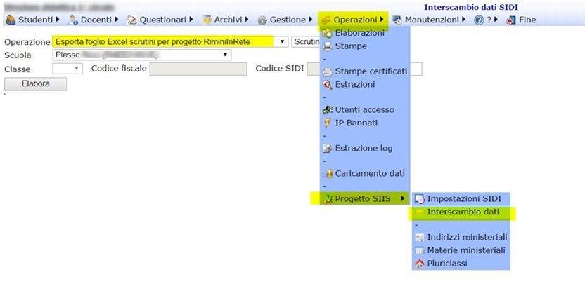 Il sistema esporta un file zip con tutti i file excel già compilati degli