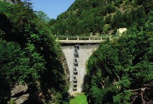 seconda galleria da cui affluisce l acqua della diga di Rio Pusteria.