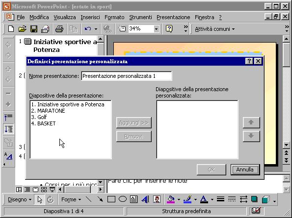 Per rendere nuovamente visibile la diapositiva occorre: Scegliere nuovamente Nascondi diapositiva dal menu Presentazione Controllo ortografico Controllo ortografico Immaginiamo di voler distribuire