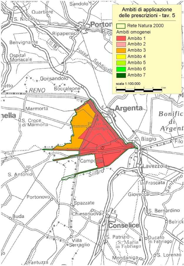 Ambiti di applicazione delle mitigazioni