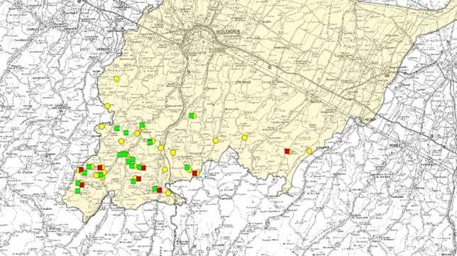 ASSETTO IDROGEOLOGICO SITUAZIONE DISSESTI NEL BACINO DEL RENO