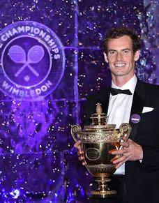 .. Andy Murray, 29 anni, nato a Dunblane (in Scozia), ha vinto il suo 2 titolo a Wimbledon dopo quello del 2013 DA LONDRA, FRANCESCA PAOLETTI FOTO GETTY IMAGES Guardi Andy Murray e pensi dove è