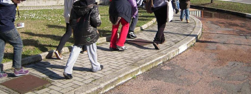 avvertito come punto sicuro dai bambini (confermato dai questionari genitori, insieme alle aree verdi) In