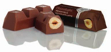58pcs/kg Tris di Nocciole Piemonte IGP racchiuse in guscio di puro cioccolato al latte senza zuccheri aggiunti 120115 PRENDIVOGLIA NOCCIOLATO