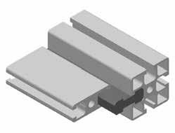 Codice 4511 Profilo cava doppio H35 