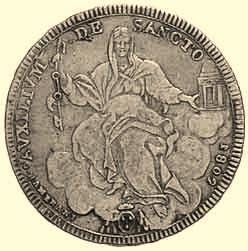 1782 A. VIII Busto a d.