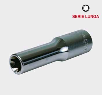 Chiavi a bussola Torx feina 1/2" Applicazioni: OPEL; RENAULT, AUDI V6; OPEL 16V L 4430047560 795 - E 10 77 4430047562 795 - E 12 77 4430047564 795 - E 14 77 4430047566 795 - E 16 77