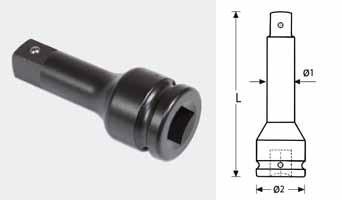 Attacco quadro feina Attacco quadro maschio Ø 4430004500 192 1/2" 3/4" 30 50 L Prolunghe rinforzate 1/2" Attacco quadro feina Attacco quadro