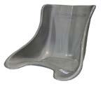 1 LK015B XS D3 SEDILE MINIKART SILVER D3 MINIKART RESIN SEAT SILVER D3