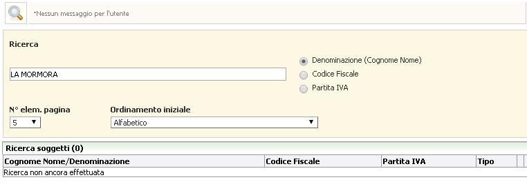 Una volta che l utente ha compilato il modello, completandolo anche con le firme, potrà procedere ad effettuare l upload del file, richiamando la funzione tramite l icona di upload che sarà