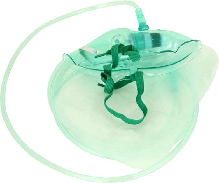 DI RACCOLTA - 11914020313 Maschera per ossigenoterapia con pallone di raccolta e valvola anti riflusso. Alta concentrazione (60% ossigeno).