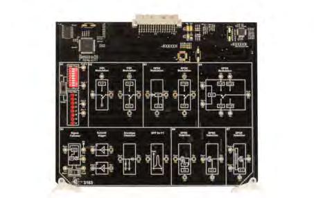 (FSK) Binary phase shift keying (BPSK) Differential phase shift keying (DPSK) Quadrature phase shift keying (QPSK) Inseguitore di segnale con PLL Esercizi di ricerca guasti EB 3164 - Comunicazioni