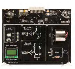 Motori, Generatori e Inverter EB 3141 Controllo di velocità motori DC in analogico e PWM, controllo motori passo-passo, generatori motore elettrico in DC controllo di velocità motore DC tramite