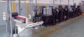 The high tech machinery used includes: Maximum shop output weight 40 Kg.