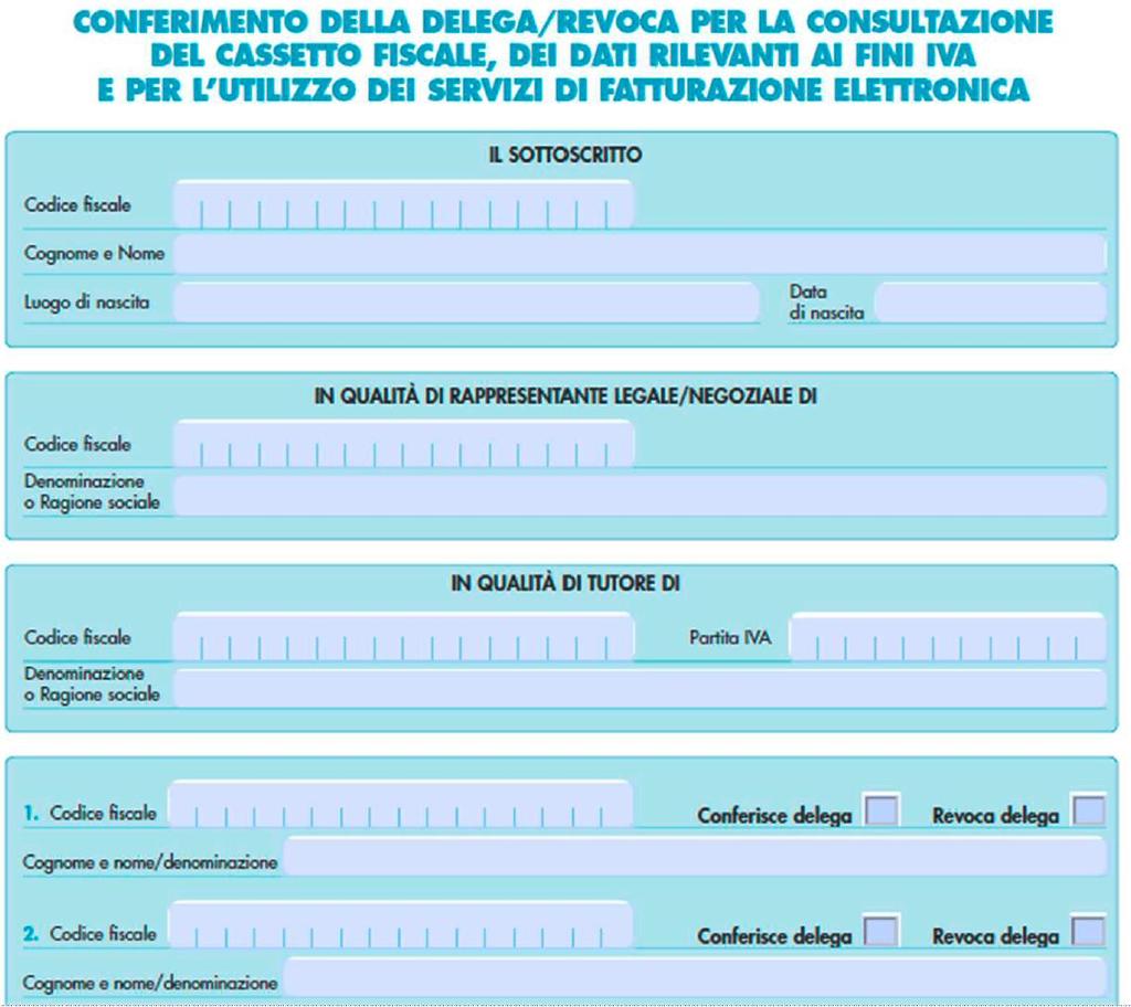 può essere conferita al nostro Studio che presenterà per il contribuente