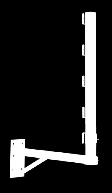 SISTEMA PROTEZIONE MARGINE - CLASSE A e B FT6 Art. 50610 - Montante Art. 50600 - Supporto Art.