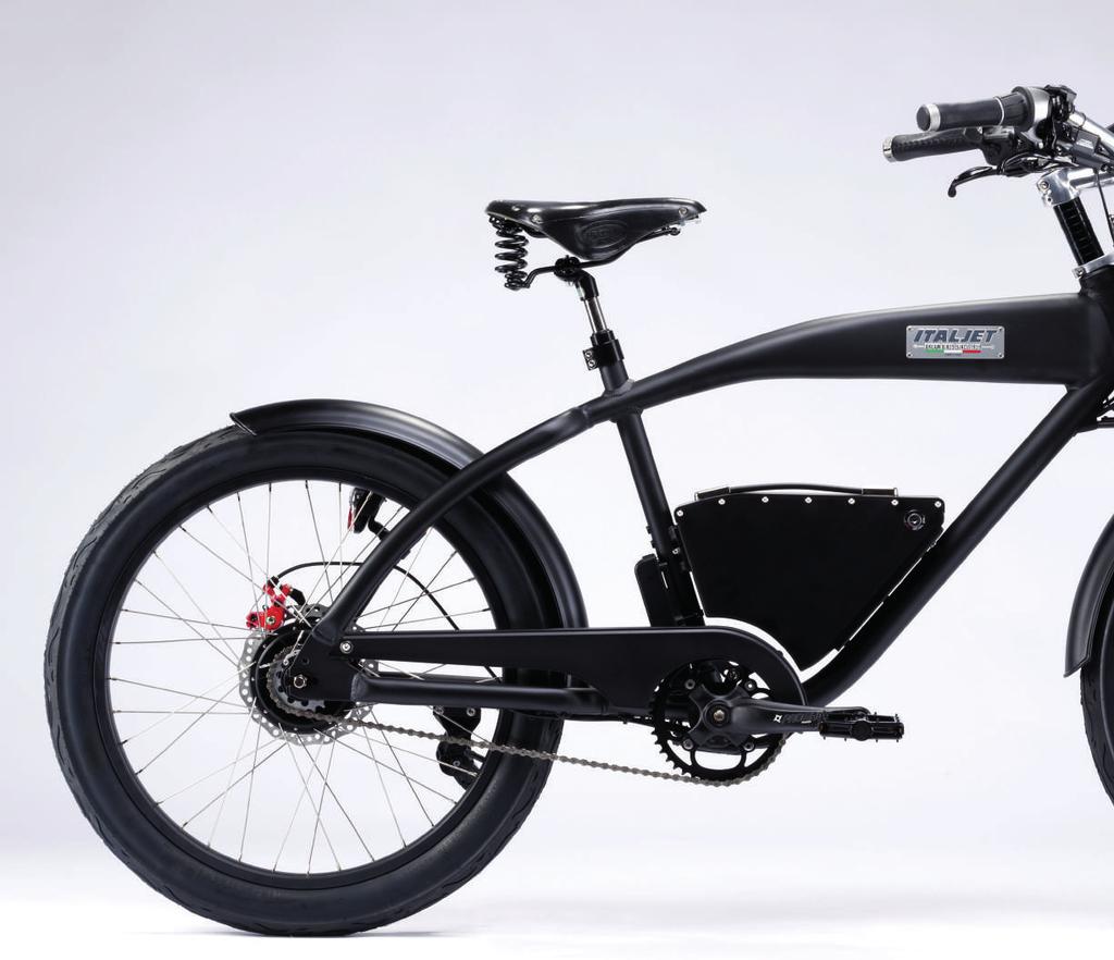 How to combine style and high technology with an urbanvintage electric bicycle?