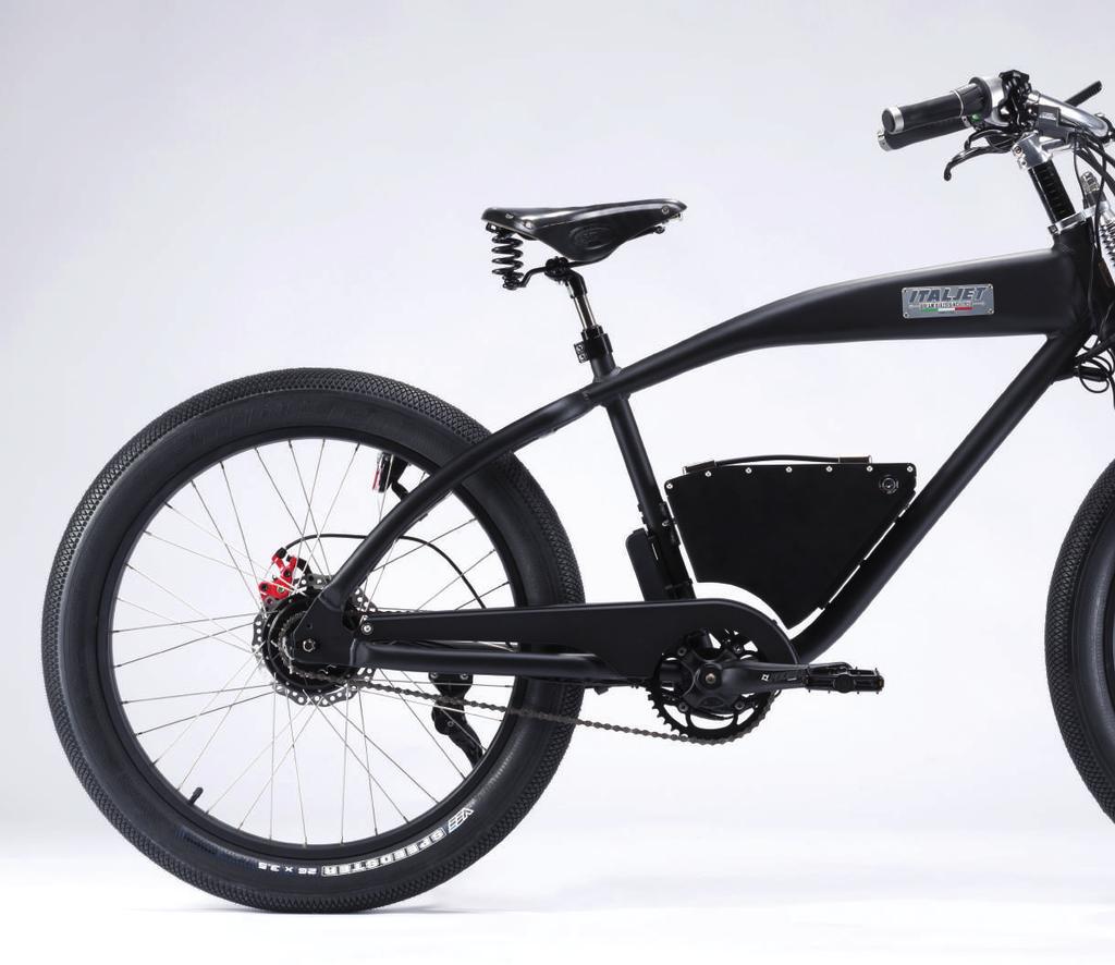 DiablOne high technology: an electric urban cruise bike, born to stand out and impress anyone who tries it.