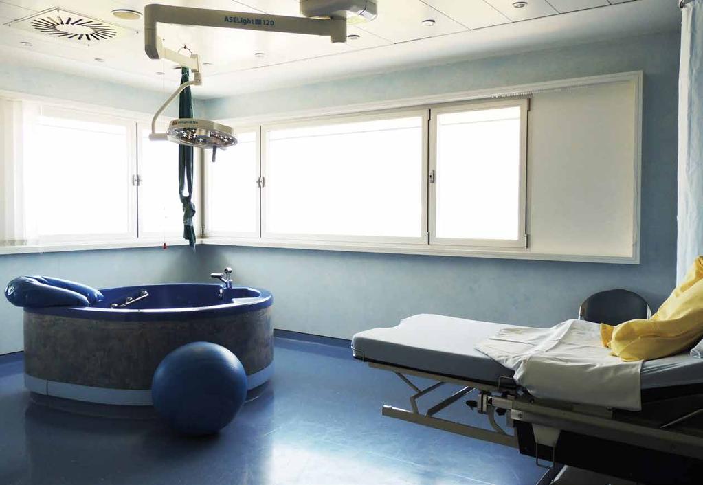 La Maternità dell Ospedale Regionale di Bellinzona e Valli (ORBV), sede di Bellinzona, è situata al secondo piano dello Stabile C.