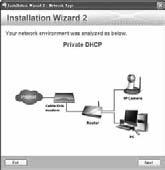 Dopo aver analizzato la rete, fare clic sul pulsante Avanti per continuare il programma. IW2 Installation Wizard 2 3.