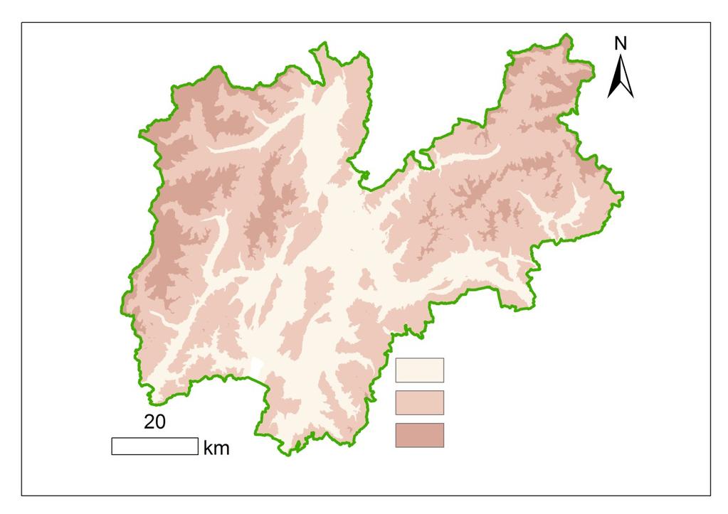 Area di studio: localizzata al di sopra del limite della vegetazione arborea nel gruppo delle Dolomiti di Brenta, area facente parte del patrimonio UNESCO, la cui tutela dovrebbe rientrare tra le