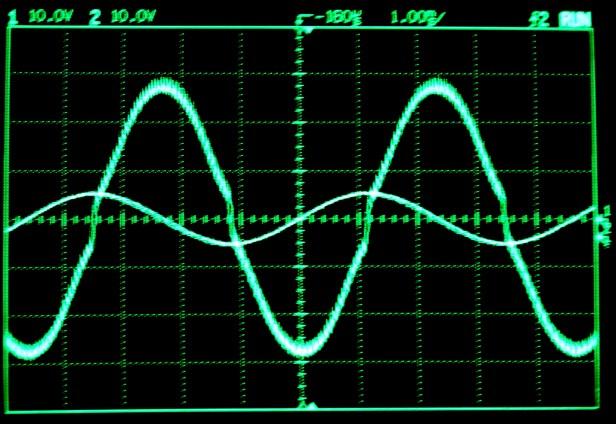 Il derivatore analogico è costituito da un amplificatore operazionale invertente con un condensatore in serie all'ingresso.