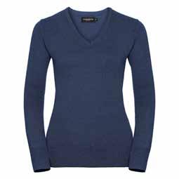 contemporaneo Pullover collo a V maniche lunghe Elastam su polsini e girovita a coste per mantenere la forma e donare un aspetto elegante Veloce da