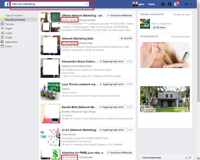 10 Manuale operativo Come far crescere VELOCEMENTE la tua rete Come puoi vedere i numeri sono enormi, solo in tre gruppi abbiamo quasi 100.