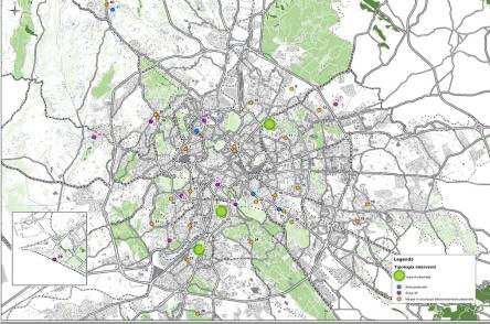 sicurezza di pedoni, ciclisti ed automobilisti, le strade locali sono organizzate, laddove possibile, in isole ambientali, che rappresentano aree perimetrate da una maglia di viabilità principale ed