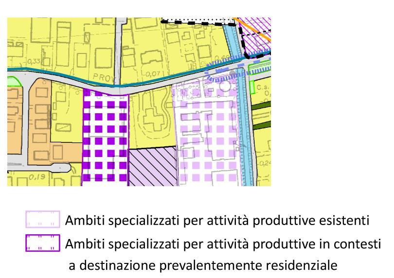 ambiti specializzati di attività produttive.