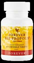 127 FOREVER BEE POLLEN Ciascuna tavoletta contiene vitamine, minerali, enzimi e coenzimi, acidi stearici,