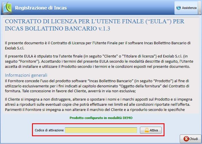 Inserire il product key in vostro possesso e cliccare su ATTIVA.