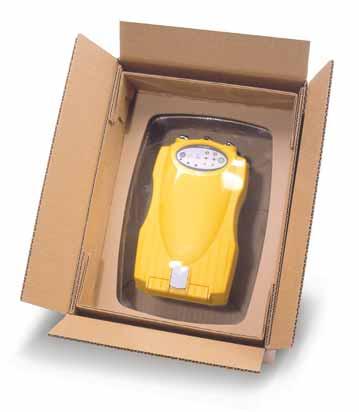 Protezione del prodotto senza uguali Korrvu packaging assicura il tuo prodotto al centro della scatola di spedizione.