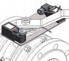 manovra lucchettabile (solo DN 40-100) Kit lockable operation lever (only DN 40-100)