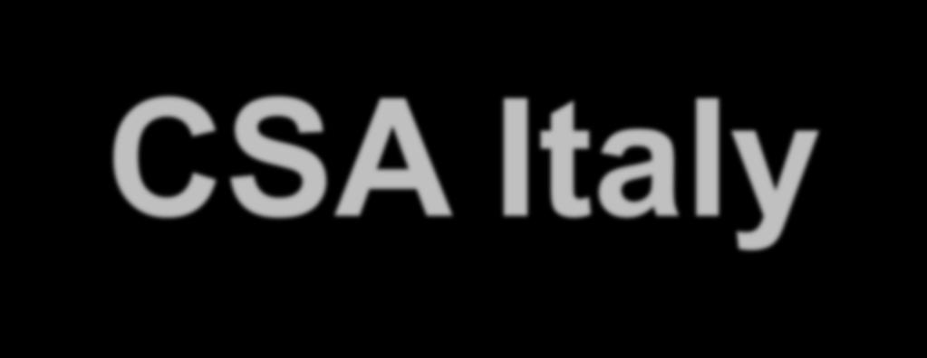 CSA Italy
