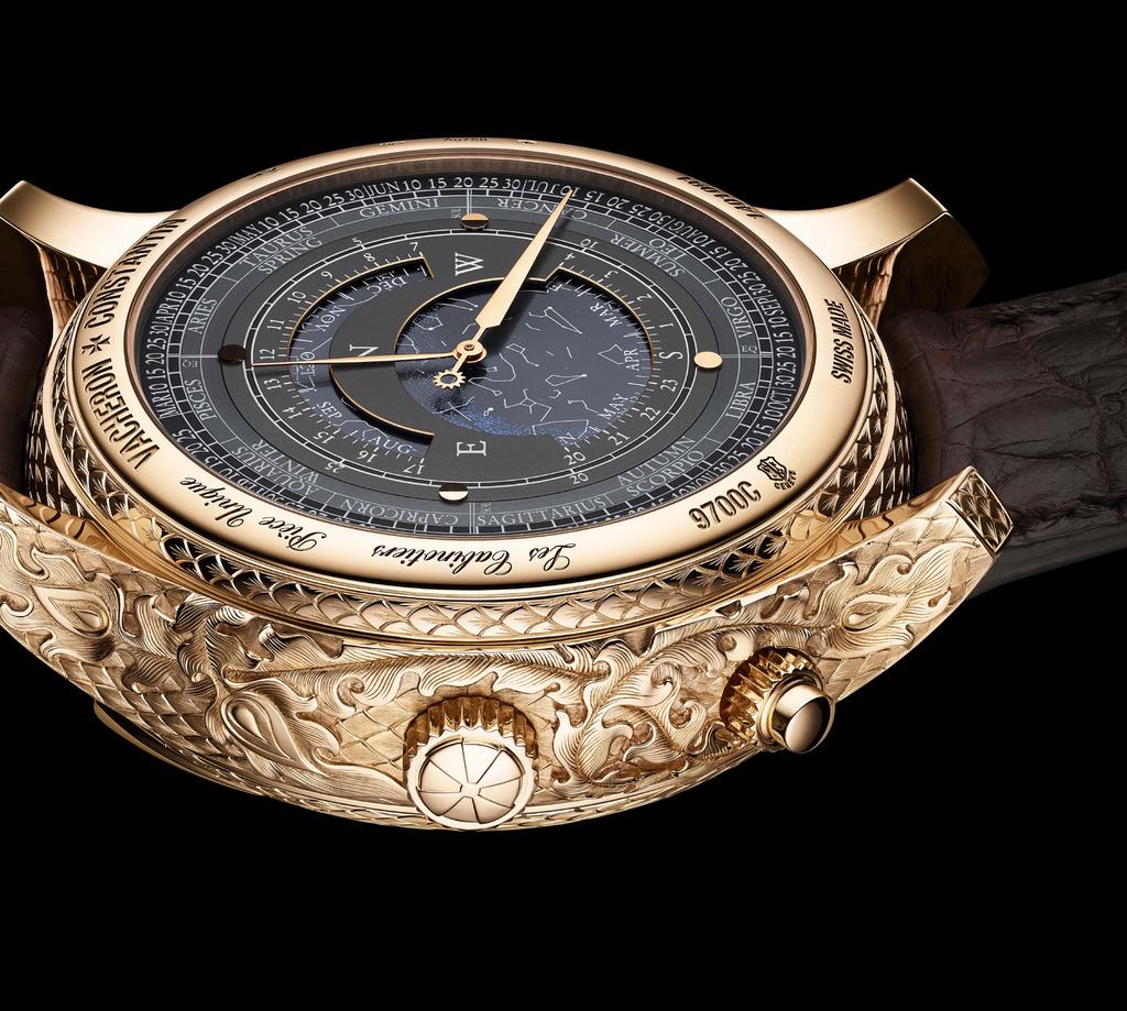 : UNA FIRMA D ECCEZIONE Per animare le molte funzioni di questo orologio estremamente complicato, i Maestri orologiai di Vacheron Constantin hanno scelto il famoso Calibro 2755.