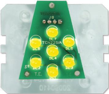L elettronica La scheda elettronica della sirena Sael 2010 LED è costruita con tecnologia SMT.