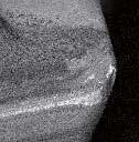 Rompitruciolo sul tagliente centrale Gole smussate prevengono l intasamento del truciolo.
