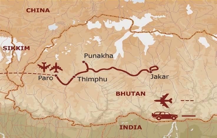 Sistemazioni previste: Pernottamenti in hotel di categoria standard (equivalenti più o meno ai 3*) in Bhutan; Soaltee Crowne Plaza Hotel o Radisson Hotel a Kathmandu. N.B. In Bhutan il turismo è gestito congiuntamente dal governo e dalle agenzie private.