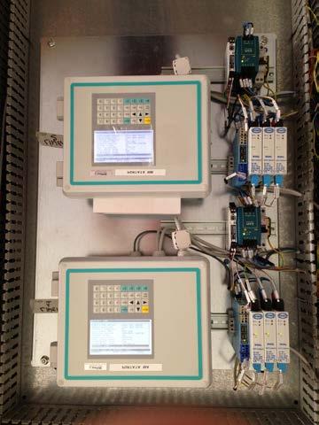 MISURATORI DI PORTATA AD ULTRASUONI CLAMP-ON MONTAGGIO ESTERNO ALLA TUBAZIONE Le installazioni realizzate spaziano in molti settori industriali: cartiere,