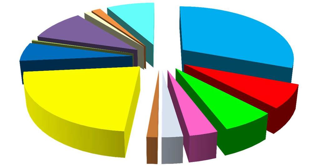 Come saranno spese le entrate raccolte: LA SPESA CORRENTE Sviluppo economico e competitività 1,06% Diritti sociali, politiche sociali, famiglia e Salute 9,64% Politiche per il lavoro e la formazione